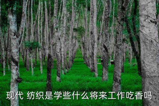 現(xiàn)代 紡織是學(xué)些什么將來工作吃香嗎