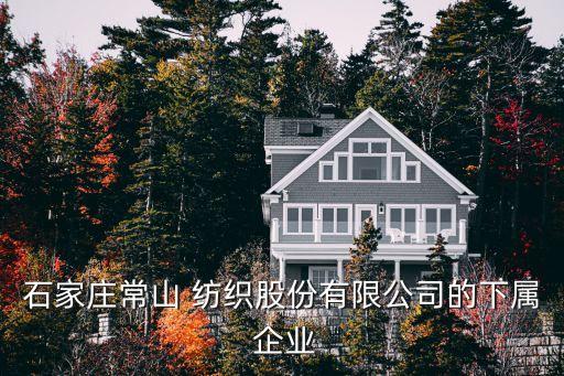 石家莊常山 紡織股份有限公司的下屬 企業(yè)