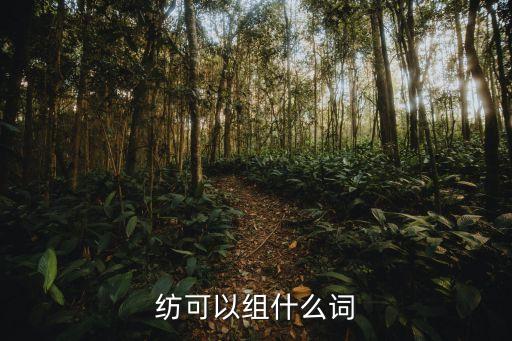 紡可以組什么詞