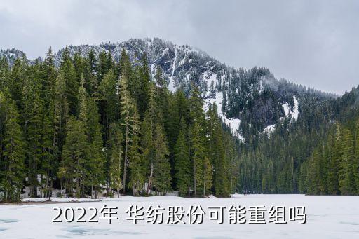 2022年 華紡股份可能重組嗎