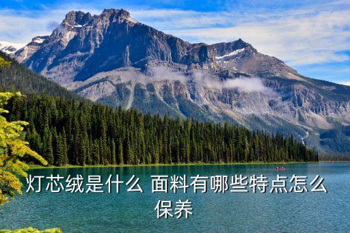  燈芯絨是什么 面料有哪些特點怎么保養(yǎng)