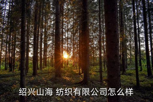 紹興山海 紡織有限公司怎么樣