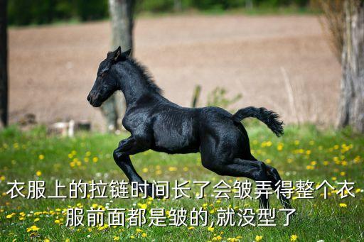 衣服上的拉鏈時間長了會皺弄得整個衣服前面都是皺的,就沒型了