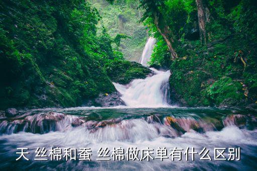 天 絲棉和蠶 絲棉做床單有什么區(qū)別