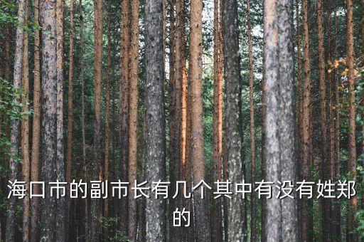 ?？谑械母笔虚L有幾個其中有沒有姓鄭的