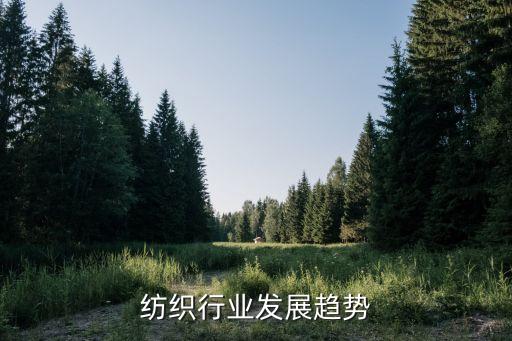 紡織行業(yè)發(fā)展趨勢