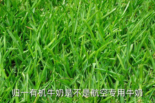 歸一有機(jī)牛奶是不是航空專用牛奶