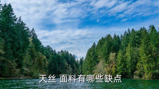  天絲 面料有哪些缺點(diǎn)