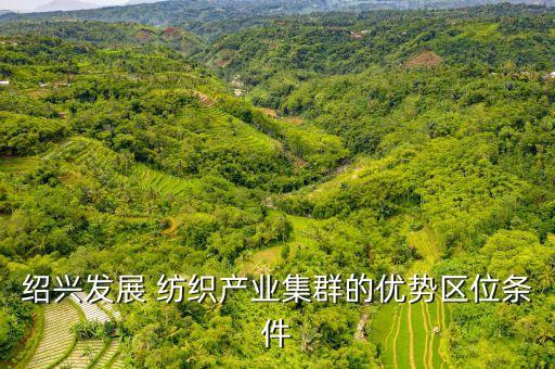 紹興發(fā)展 紡織產(chǎn)業(yè)集群的優(yōu)勢(shì)區(qū)位條件
