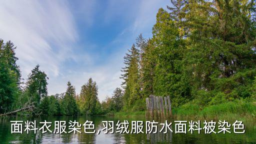 防水面料衣服染色,羽絨服防水面料被染色