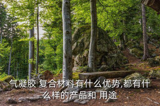 氣凝膠 復(fù)合材料有什么優(yōu)勢,都有什么樣的產(chǎn)品和 用途