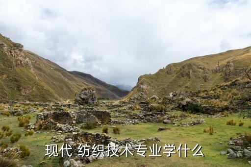現(xiàn)代 紡織技術(shù)專(zhuān)業(yè)學(xué)什么