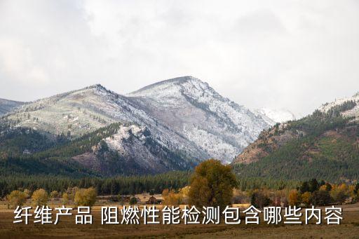 紡織品阻燃標準表,美國阻燃測試標準紡織品