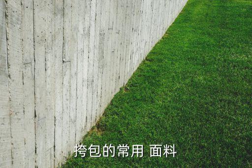 挎包的常用 面料