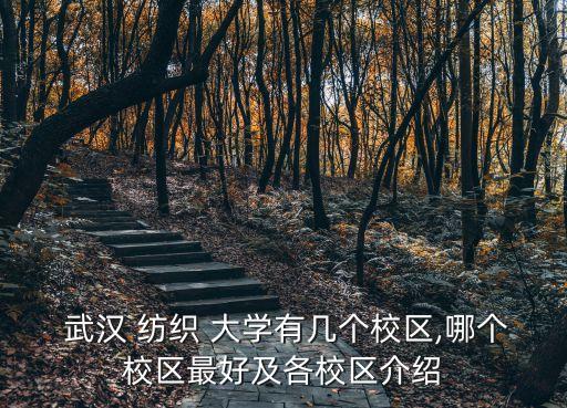  武漢 紡織 大學(xué)有幾個(gè)校區(qū),哪個(gè)校區(qū)最好及各校區(qū)介紹