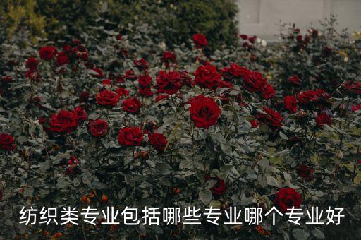  紡織類專業(yè)包括哪些專業(yè)哪個專業(yè)好