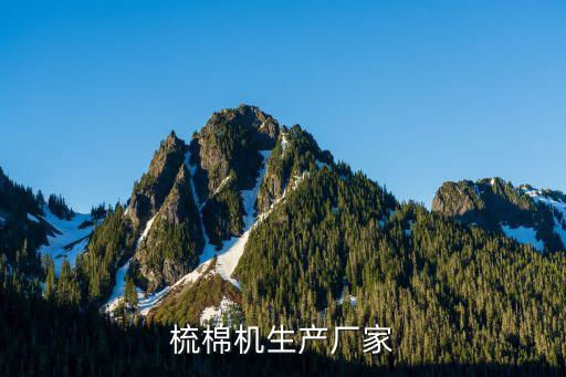 梳棉機生產(chǎn)廠家