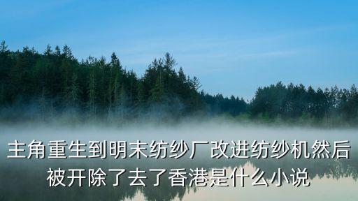 主角重生到明末紡紗廠改進紡紗機然后被開除了去了香港是什么小說