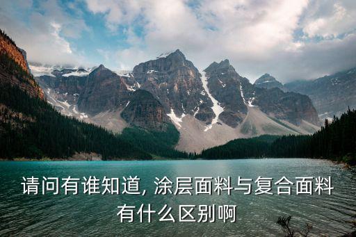 請(qǐng)問(wèn)有誰(shuí)知道, 涂層面料與復(fù)合面料有什么區(qū)別啊