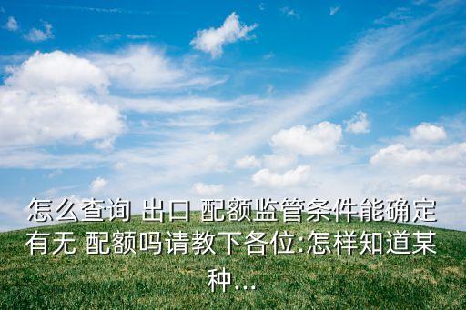 紡織品出口配額申請,玉米出口配額 如何申請