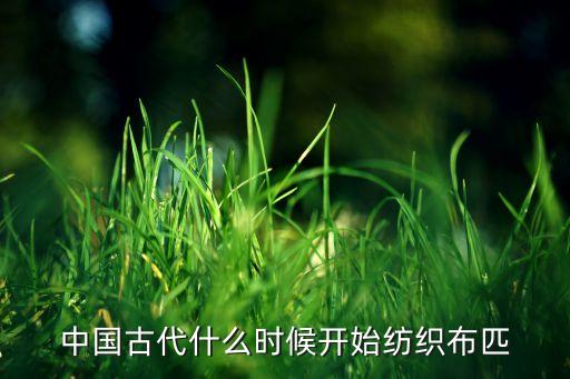 紡織業(yè) 歷史,中國(guó)紡織業(yè)的發(fā)展歷史