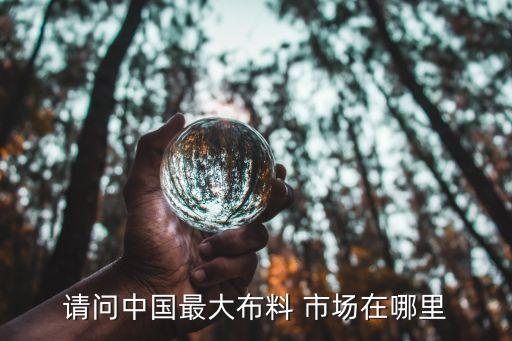 請(qǐng)問(wèn)中國(guó)最大布料 市場(chǎng)在哪里