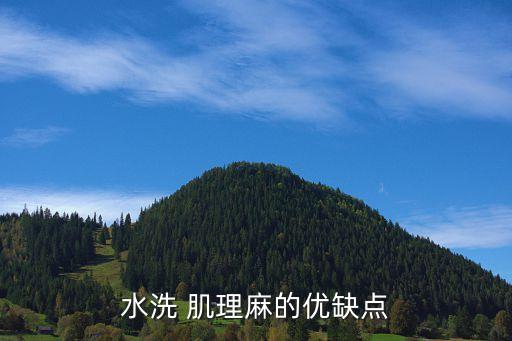 水洗 肌理麻的優(yōu)缺點(diǎn)