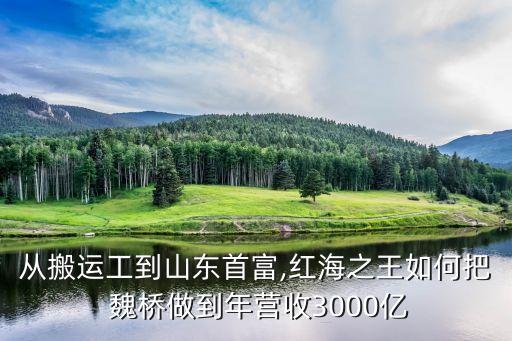 從搬運(yùn)工到山東首富,紅海之王如何把 魏橋做到年?duì)I收3000億