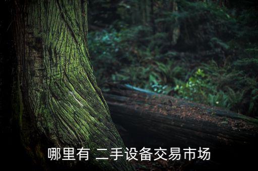 哪里有 二手設(shè)備交易市場(chǎng)