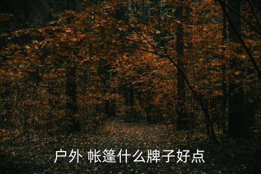 滌綸布和尼龍綢面料帳篷哪種好