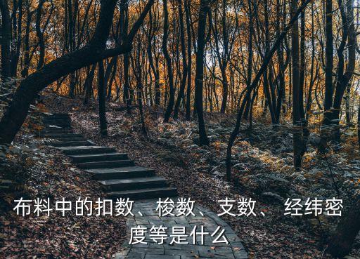 紡織經(jīng)緯
