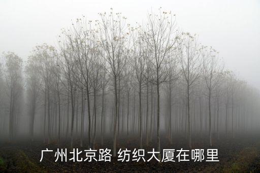 廣州北京路 紡織大廈在哪里