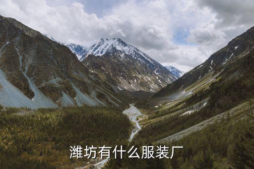 濰坊有什么服裝廠