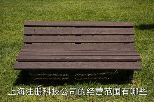  上海注冊科技公司的經(jīng)營范圍有哪些