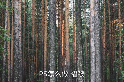怎樣把紡織物ps出褶皺