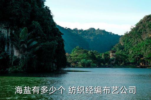 海鹽有多少個 紡織經(jīng)編布藝公司