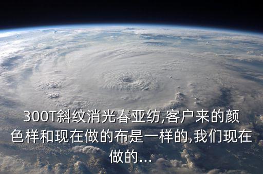 300t 面料,面料300T是什么意思