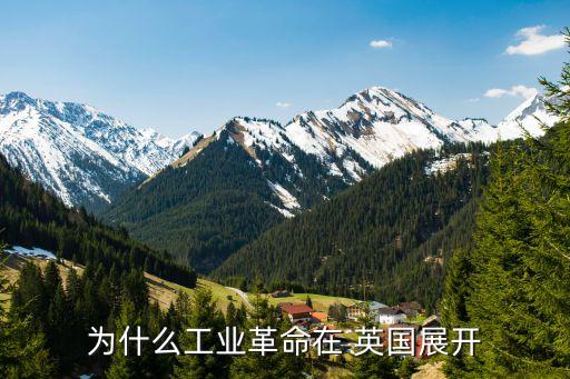 為什么工業(yè)革命在 英國展開