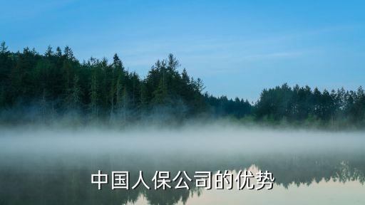 中國人保公司的優(yōu)勢