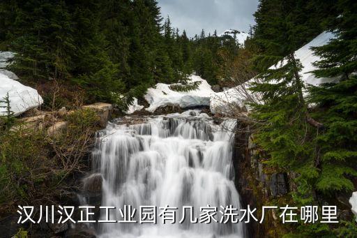 漢川漢正工業(yè)園有幾家洗水廠在哪里