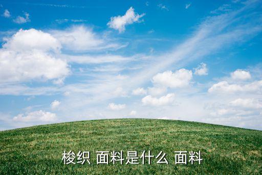 梭織 面料是什么 面料