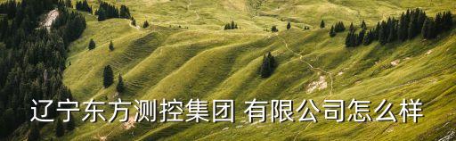 遼寧東方測(cè)控集團(tuán) 有限公司怎么樣