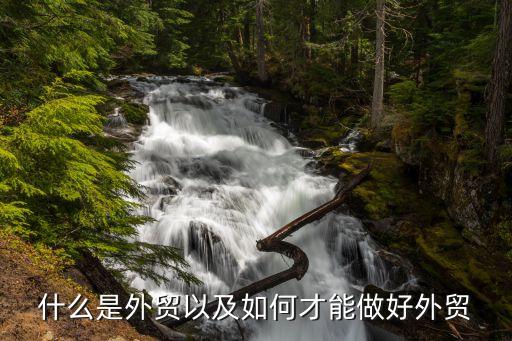 什么是外貿(mào)以及如何才能做好外貿(mào)